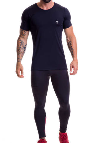Jor Black Basic T-Shirt