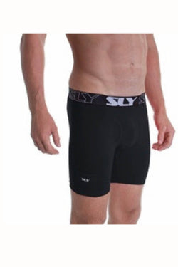 Sly Black Solid Boxer Brief - Long thumbnail 2
