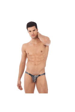 Gregg Homme Grey Desire Snap-Away Brief thumbnail 3