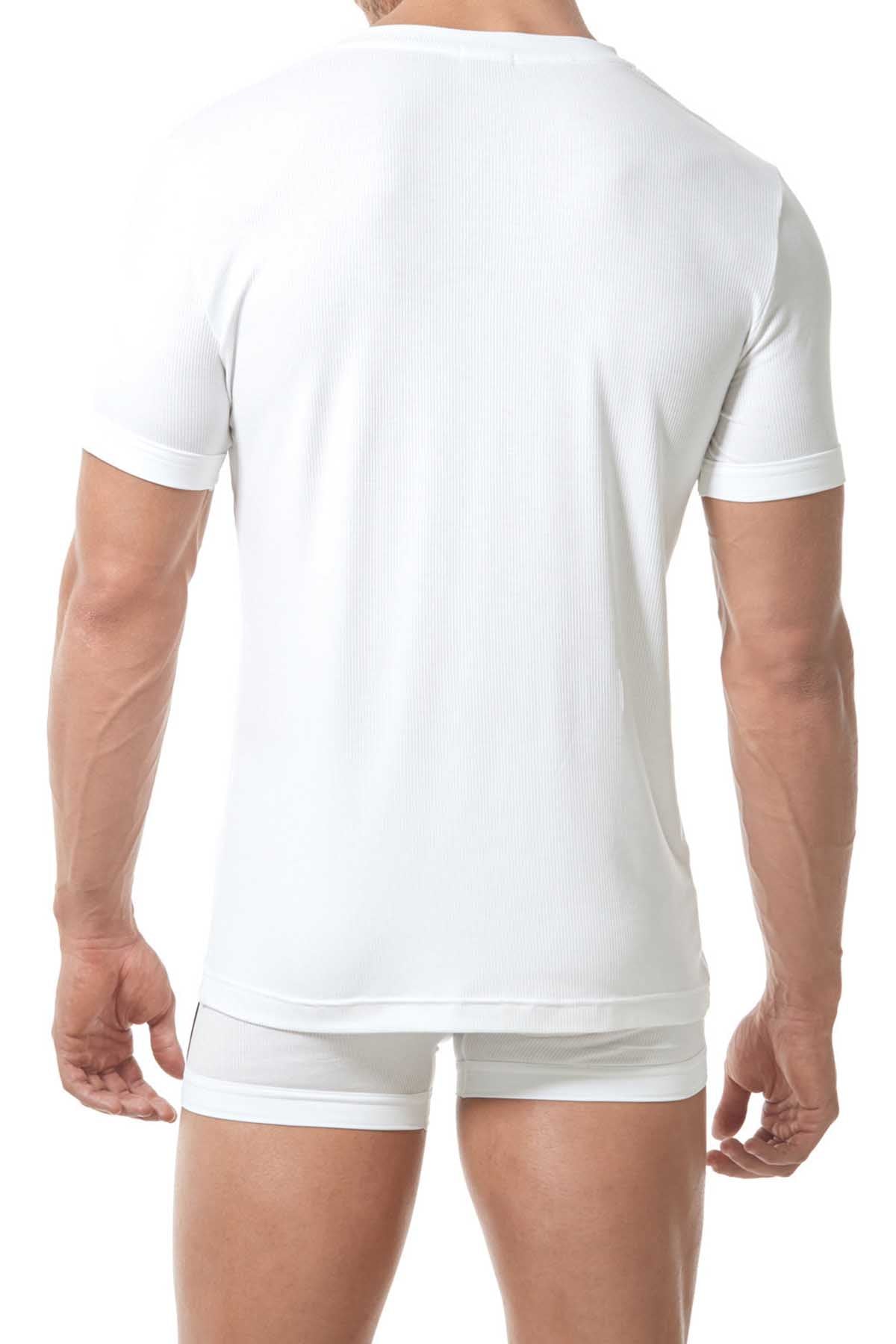 Gregg Homme White Menz V-Neck Tee