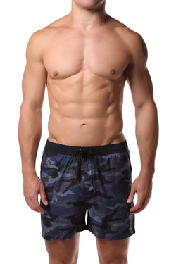 Datch Blue Camouflage Swim Short thumbnail 1