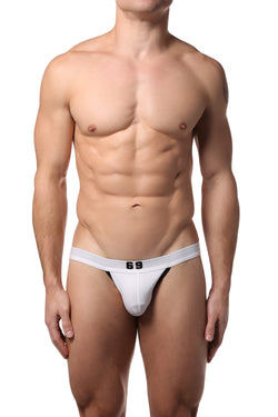 Manview White 69 Thin Band Jockstrap thumbnail 1