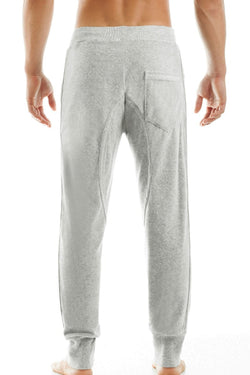 Modus Vivendi Grey Velvet Track Pant thumbnail 1