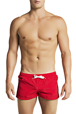 CheapUndies Red Striped Runner Short thumbnail 3