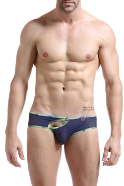 PetitQ Navy Rift Splash Bikini thumbnail 1