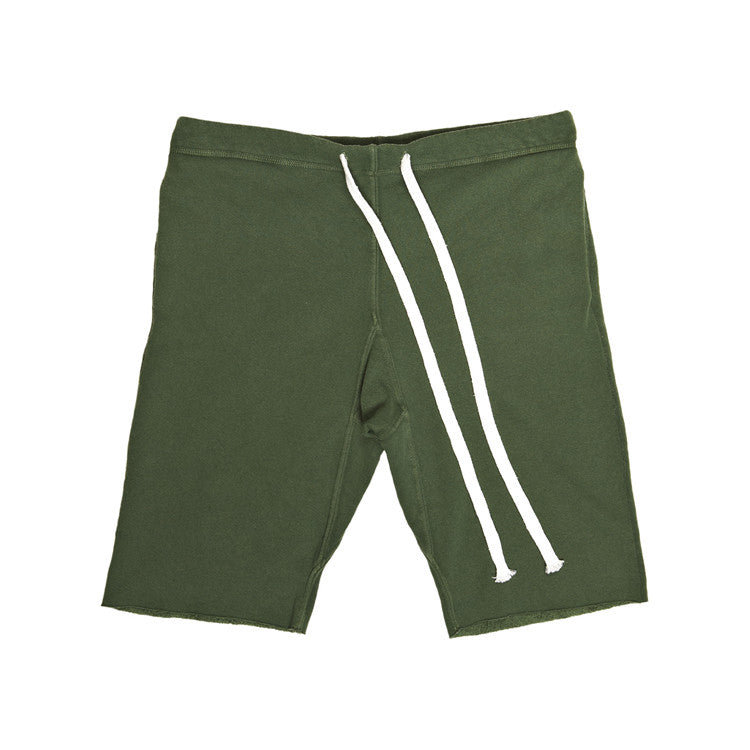 Rxmance Forest Green Sweat Short w/ Pocket