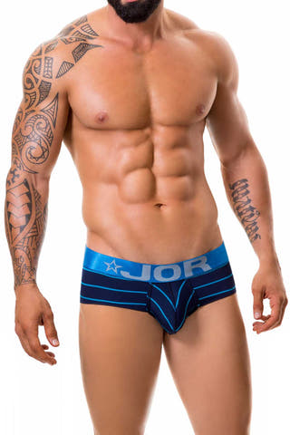 Jor Navy/Royal-Blue Milan Brief