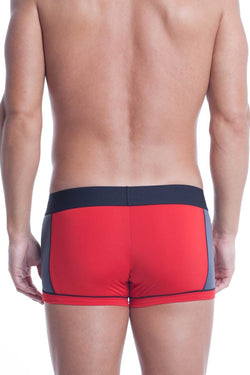 Papi Red & Grey Cross-Roads Performance Trunk thumbnail 3