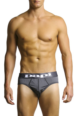 2-Pack Papi Black & Grey Microfusion Performance Brief thumbnail 1