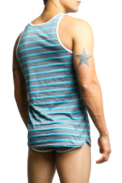 Timoteo Turquoise Venice Beach Tank Top thumbnail 3
