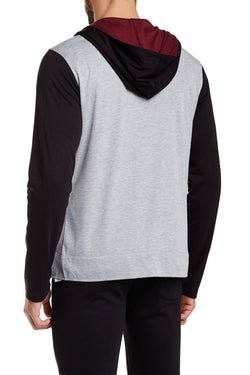 Zutoq Grey & Black Zudlow Hoodie Jacket thumbnail 2