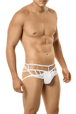 Candyman White Super Strappy Jockstrap thumbnail 2
