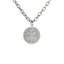 Rave Lucky Pence Silver Necklace