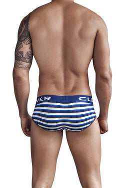 Clever Dark Blue Navajo Code Piping Brief thumbnail 2