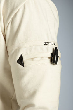 Soul Star White Adam Sweat-Jacket thumbnail 2