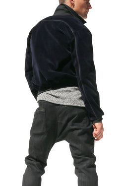 Rufskin Midnight Blue Kash Velvet Jacket thumbnail 3