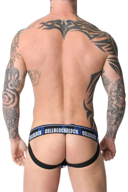 Cell Block 13 Blue Dark Room Jockstrap thumbnail 4