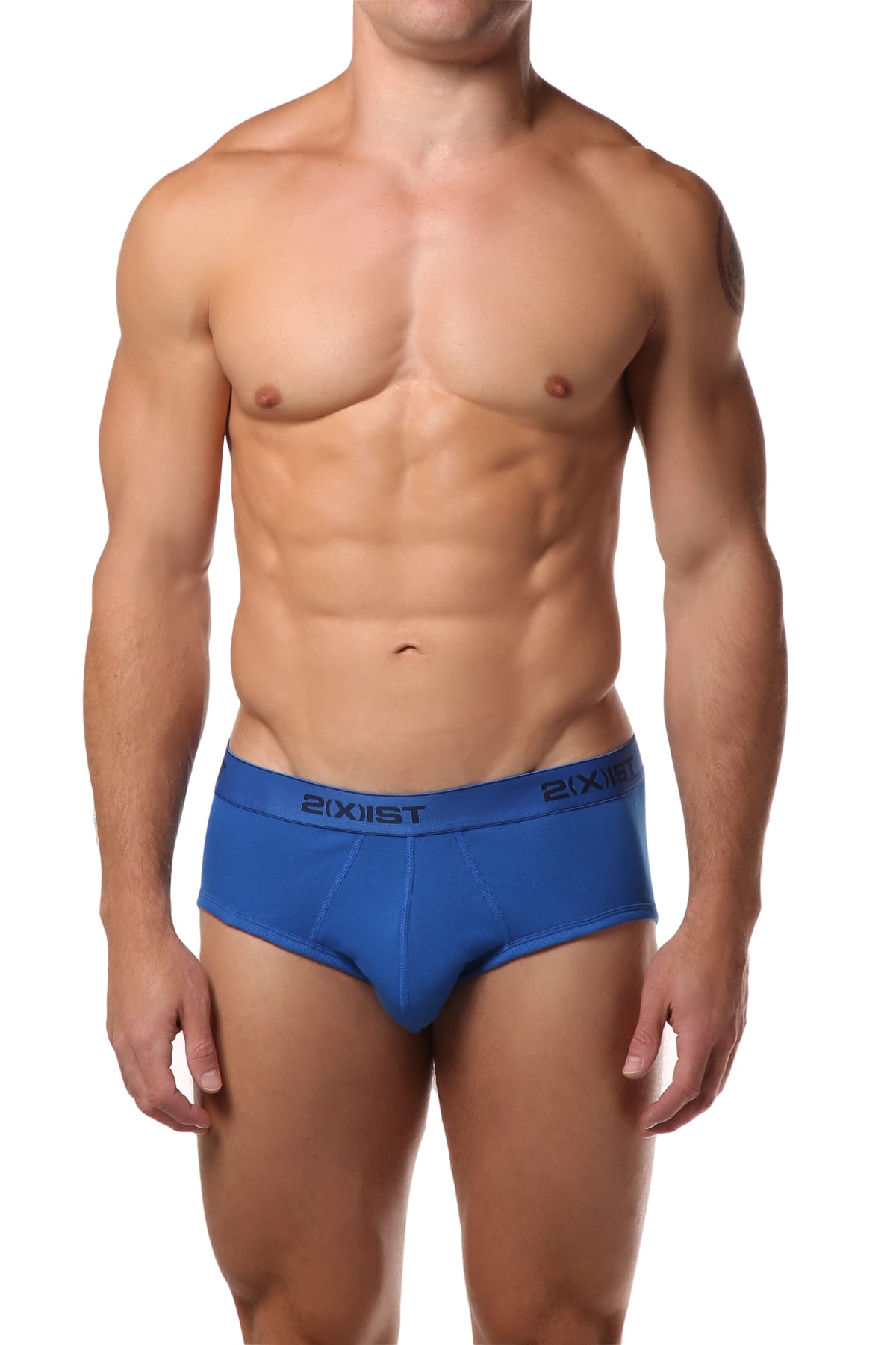 2(X)IST Red/Yellow/Blue Essential Contour Pouch Brief 3-Pack