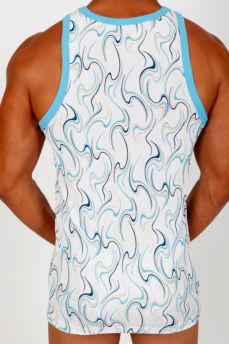 Pistol Pete Turquoise Ripple Tank