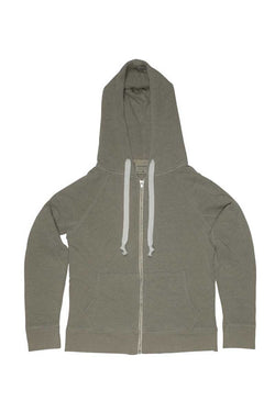 Rxmance Sport Green Hooded Zip Sweatshirt thumbnail 1