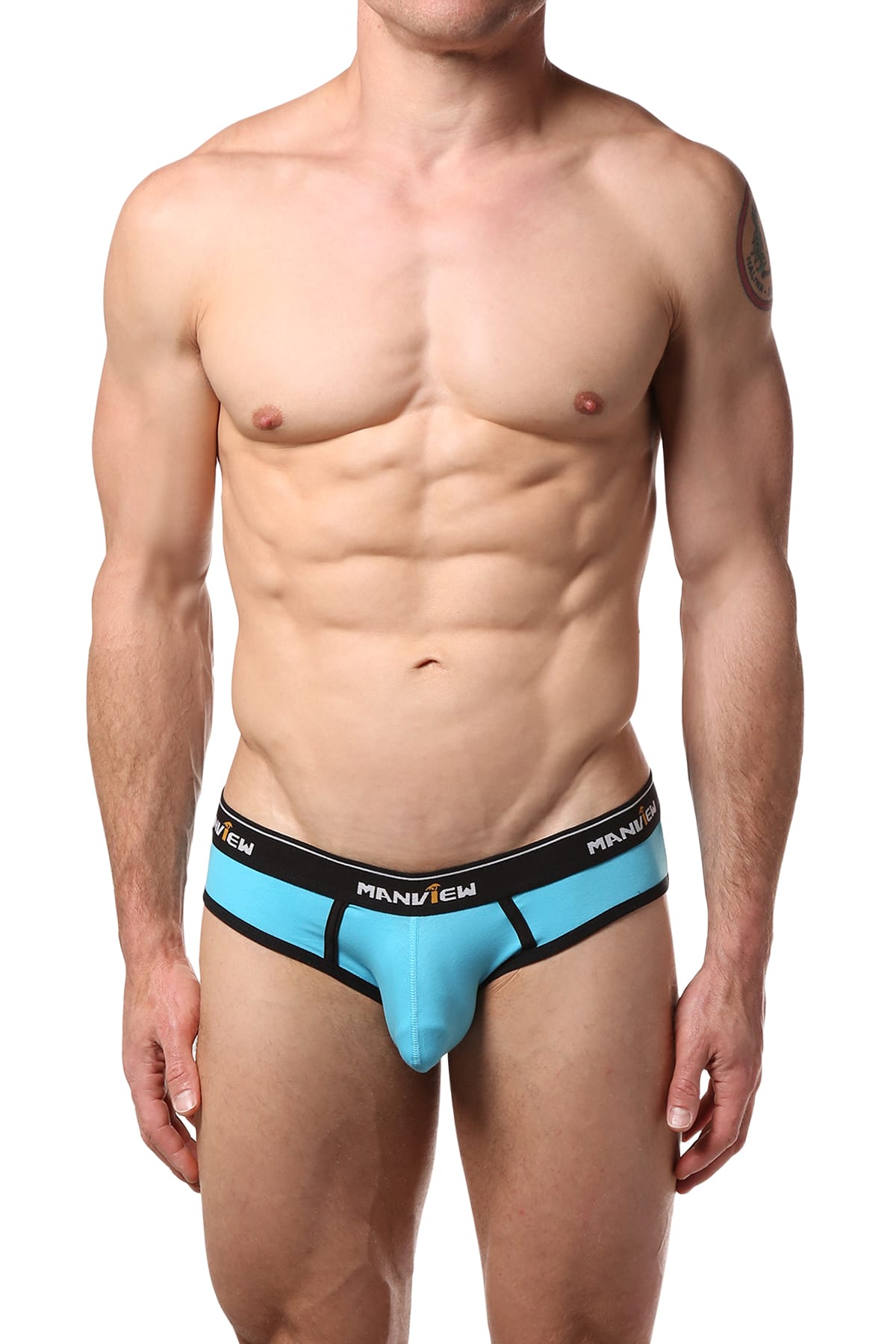 Manview Turquoise Core Basic Brief