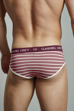 Gabriel Grey Sangria Polo Brief thumbnail 3