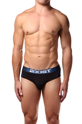 2(X)IST Solid Black Speed 2.0 Brief