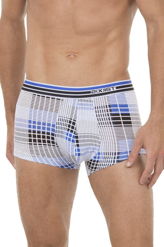 2(X)IST Plaid Black Mod Modal Trunk