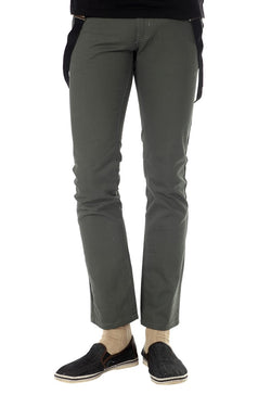 Something Strong Dark Green Suspender Pant thumbnail 3