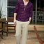 P.O.V. Purple Knit V-Neck Shirt
