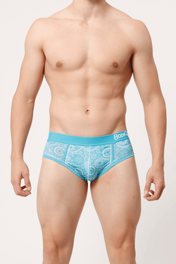 BodyQ Blue Marquis Brief thumbnail 2
