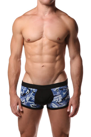JustinCase Blue Camo Trunk
