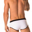 Jor White Sport Swimwear Brief