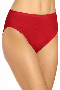 Vanity Fair Gallahad-Red Seamless Hi-Cut Strata Panty thumbnail 1