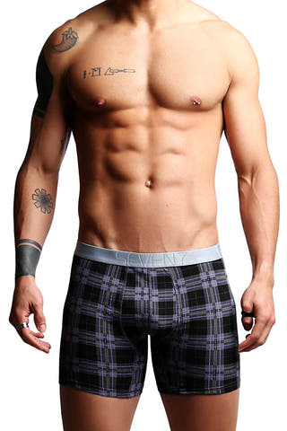 2-Pack Seven7 Grey & Purple Boxer Brief