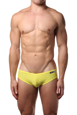 Modus Vivendi Yellow & Blue Reversible Swim Brief thumbnail 4