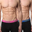 2(X)IST Black Contrast Performance Cotton Boxer Brief 2-Pack