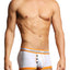 James Tudor White & Orange Retro Boxer