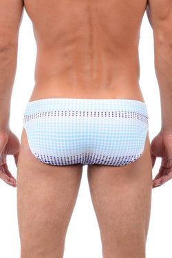 2(X)IST White Stripe Dot Rio Swim Brief thumbnail 2