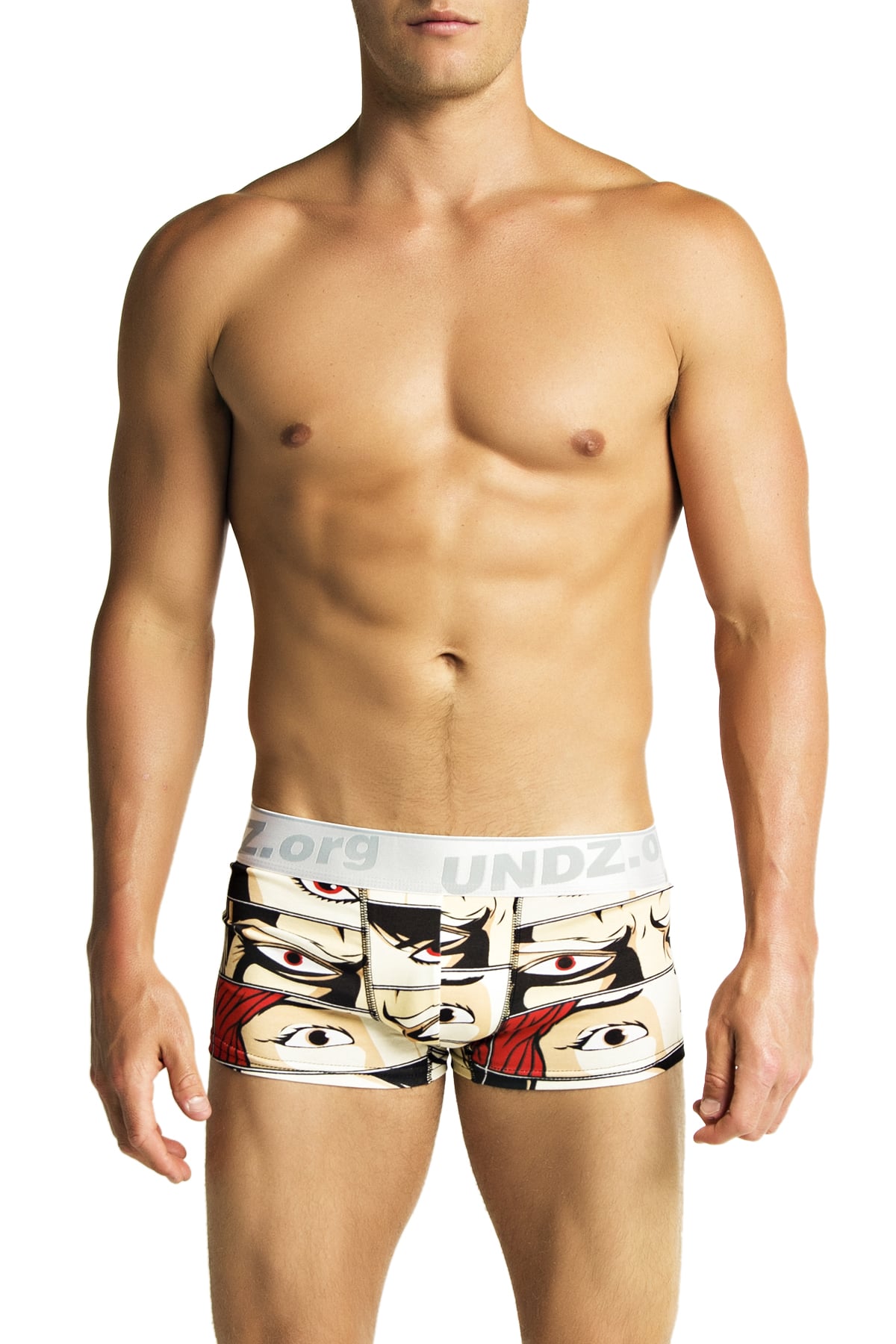 UNDZ Cartoon Eyes Short Trunk