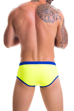 Jor Yellow/Blue Sport Swim Brief thumbnail 2