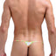 PetitQ White Teardrop Thong