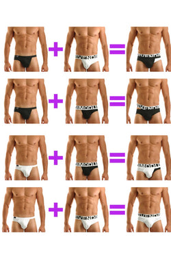 Modus Vivendi White Twin Mini-Brief (TOP ITEM ONLY) thumbnail 3