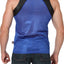 Timoteo Blue Covert Harness Tank Top