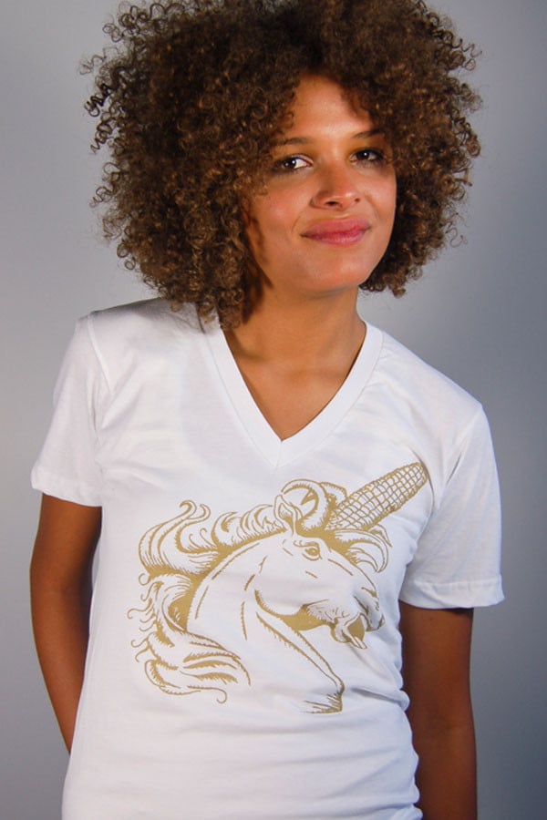 Choke White Unicorn On The Cob Top