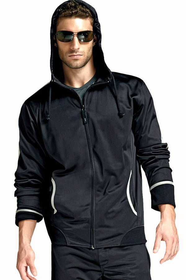 Body Tech Black & Grey Zip Hoodie