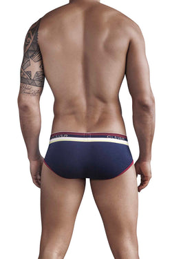 Clever Dark Blue Kwa-Bonga Piping Brief thumbnail 2