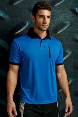 Body Tech Royal Blue Motion Polo Shirt thumbnail 2