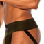 Skivvies Olive Classic 3-inch Jockstrap