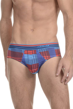 2(X)IST Plaid Blue Jewel Mod Modal Brief thumbnail 1